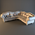 Borneo Corner Sofa - Modern and stylish 3D model small image 1