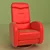 Elegant Comfort Armchair 3D model small image 1