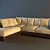 Cozy Textured Sofa 3D model small image 1