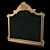 Elegant Reflection: Classic Mirror 3D model small image 1