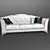 Italian Sofa: Modern Design, High Quality 3D model small image 1