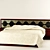 Elegant Elfy Bed: Crafted & Textured to Perfection 3D model small image 1