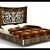 Title: Modern Sleigh Bed 3D model small image 1