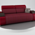 Elegant Vienna Sofa: Spanish Design 3D model small image 1