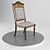 Luxury Valderamobili Chair 3D model small image 1