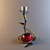 Airdiem Chechia Hookah: Exquisite Design, Height: 400mm 3D model small image 1