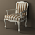 Vintage Style Chair 3D model small image 1