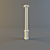 Elegant Ionian Column 3D model small image 1