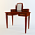 Selva Dressing Table - Italian Elegance for Your Home 3D model small image 1