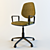 Sleek Armchair 3D model small image 1