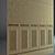 Piemme Boiserie: Elegantly Crafted Wall Panels 3D model small image 1