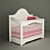 Modern American Inspired Crib 3D model small image 1