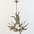 Elegant 002 Chandelier 3D model small image 1