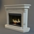 Dimplex Bromley Electric Fireplace 3D model small image 1