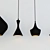 Elegant Beat Lights by Tom Dixon 3D model small image 1