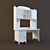 Smart Study Desk 3D model small image 1