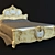  Barocco Camelgroup Bed 3D model small image 1