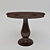 Classic Table 3D model small image 1