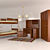 Stylish Cilek Furniture Collection 3D model small image 1