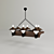 Vintage Elegance Chandelier 3D model small image 1