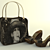 Stylish Tote Bag 3D model small image 1