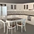 Elegant Febal Kitchen Furniture 3D model small image 1