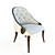 Elegant Christopher Guy Chair 3D model small image 1