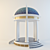 Elegant Textured Rotunda 3D model small image 1