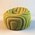 Gladis Lounge Chair - Aqua Creations' Chic Seating 3D model small image 1