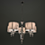 chandelier Odeon Viga 3D model small image 1