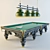 "Venice" Billiard Table by Start Factory 3D model small image 1