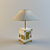 Elegant and Contemporary Lamp: COLOMBOSTILE 50x50xH79 3D model small image 1