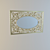 Elegant Intagli Mirror 126x82 3D model small image 1