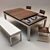 Fusion Table: The Ultimate Billiard Dining Experience 3D model small image 1