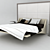 Sleek Bed Console 3D model small image 1