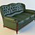 Aredo Italia Sofa 103108: Sleek and Stylish 3D model small image 1