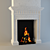 Warm Nights Fireplace 3D model small image 1