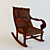 Rocking Armchair 3D model small image 1