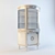 Elegant Display Cabinet 3D model small image 1