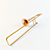 Vibrant 3D Trombone with VRay 3D model small image 1