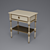 Italian Bedside Cabinet - Cabiate 02002 3D model small image 1