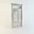 Elegant Double Door 3D model small image 1