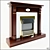 "Napoli" Fireplace Surround 3D model small image 1