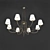 Elegant Camilla Chandelier 3D model small image 1