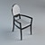 Elegant Calligaris Deja_Vu Chair 3D model small image 1