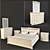 Luxury Dream Bedroom Set 3D model small image 1