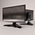 Dell AlienWare Monitor: Ultimate Gaming Display 3D model small image 1