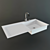 Kitchen Sink with Faucet 3D model small image 1