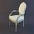 Elegant Halley Chair 3D model small image 1