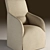 Flandia Armchair: Timeless Elegance 3D model small image 1